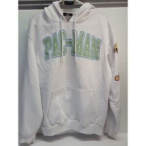 Pac-Man Graphic Hoodie | Retro Gamer Pullover Sweatshirt | Y2K Style | Size M‎